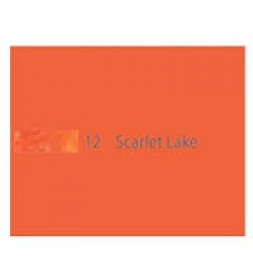 Derwent Watercolor Pencil 12 Scarlet Lake